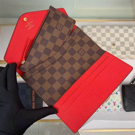 lv josephine wallet damier ebene